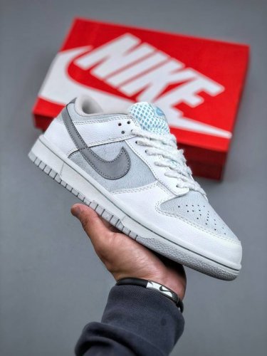 Welfare Special Nike Sb Dunk Low Grey Silver Exclusive Version Distillation Proc