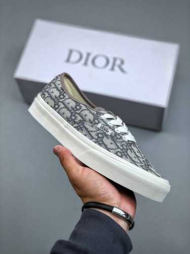 vans X Dior Joint Slip-On High-Grade Gray Is Here To Report Vans Aut Dior Exc