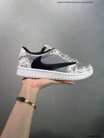 Corporate Aj1 Travis Scott X Air Jordan 1 Reverse Mocha Aj1 Joe 1 Ts Lightning J