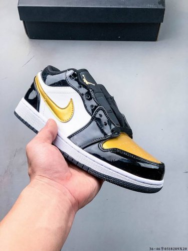 Second Layer Genuine Nike Air Jordan Low 1 Jordan 1 Low-Top Classic Casual Shoes