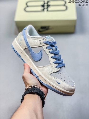 Overseas Hit Limited Sale Nike Sb Dunk Low Balenciaga Joint Beige Light Blue Hoo