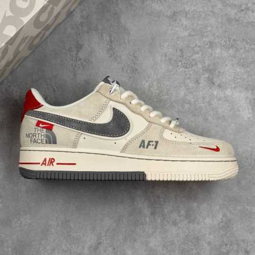 Local Core Private Nike Air Force 1'07 Low The North Face Co-Branded Double-Gray