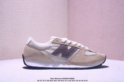 New Balance Nb 471 Series Fabric Cowhide Leather Retro Fashion Slip-Resistant Du