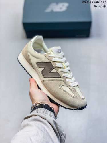 New Balance Nb 471 Fabric Cow Split Leather Retro Fashion Non-Slip Wear-Resistan