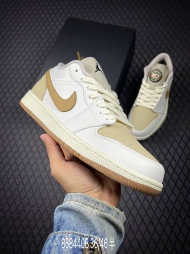 b Corporate-Level Nike Air Jordan 1 Low Se Aj1 Joe 1 Low-Top Casual Sneakers
