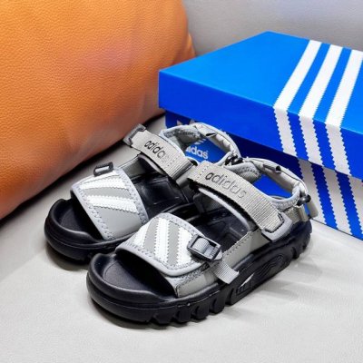 Adidas Toe-Covering Velcro Beach Sandals Official Launch Hot New Arrival Adidas
