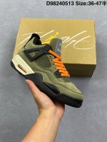 Authentic Nike Air Jordan 4 Retro Michael Jordan Aj4 Mid-Top Retro Casual Sports