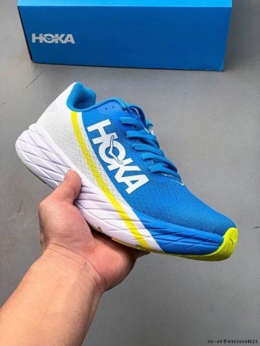 Hoka One One Rocket Rocret X Carbon Plate Breathable Men's And Women's Running S