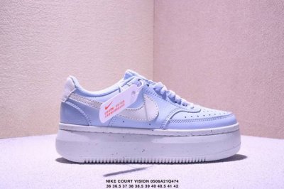 Nike Court Vision Lo Low-Top Versatile Breathable Casual Sports Skate Shoes Comb