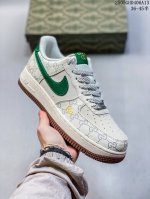 Overseas Limited Edition Release! Company-Grade Nike Air Force 1 '07 Low Gucci C