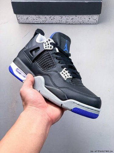 Two-Layer Genuine Air Jordan 4 Aj4 Mid-Top Retro Casual Sports Culture Basketbal
