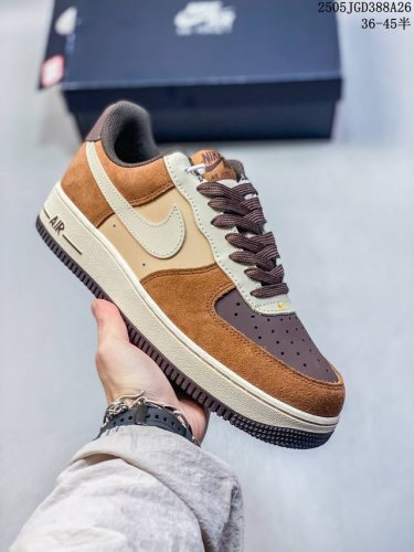 Company With Half Size Nike Air Force 1 07 Air Force One Low-Top Versatile Casua
