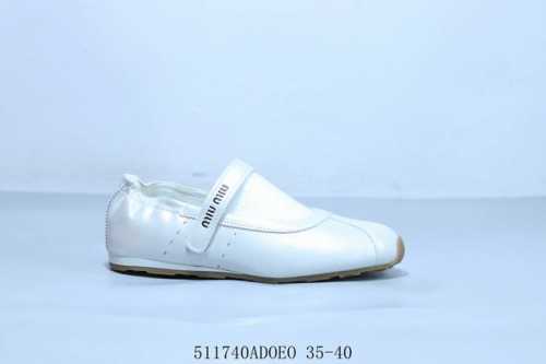 Miu Miu Velvet Magic Tape Low-Top Lifestyle Football Series Training Running Sho