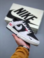 Nike Sb Dunk Low Supreme Joint Anniversary High-End Customized Low-Top Casual Sn