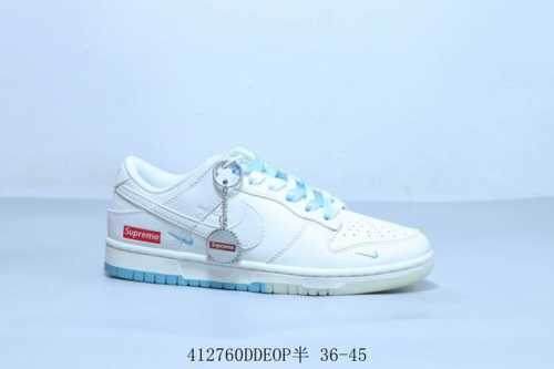 Nike Sb Dunk Low Pro Retro Low-Top Casual Sports Skateboard Shoes Co-Branded Sup