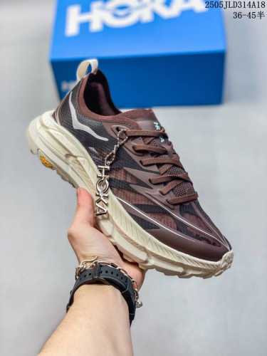 hoka One One Satisfy Running Mafate Trail Low-Top Cushioning Outdoor Mountain