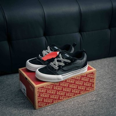 Core Private Vans Knu Skool Bread Shoes New Color Fat Version Three-Dimensional