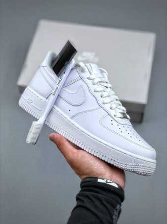 hy Version Nike Air Force 1 Low Pure White Full Size Delivery Can Be Received - Click Image to Close