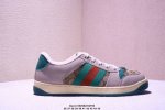 Genuine Label Gucci Distressed Screener Sneaker Nostalgic Version Original Old G