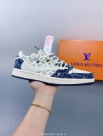 travis Scott X Fragment Design X Jordan Air Jordan 1 Low Og Sp Lv Joint Blue