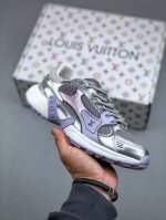 2025 Louis Vuitton Olympia Leather Round-Toe Lace-Up Low-Top Casual Shoes For Me