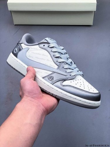Company-Level First Layer! Nike Air Jordan 1 Low Aj1 Joe 1 Low-Top Trendy Slow S