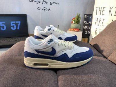 Company-Grade Nike Air Max 1 Nike Air Cushion Shock Absorption Durable Sports Sh
