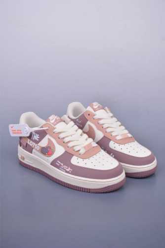 Nike Air Force 1 Low Strawberry Bear Original Last And Original Cardboard To Cre