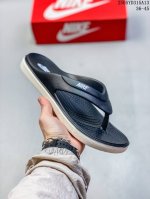 Nike Synthetic Leather Solay Comfortable Casual Durable Slippers Black Size: See