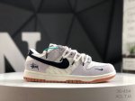 Real Label With Half Size Nike Sb Dunk Low Low-Top Casual Sneakers With Custom S