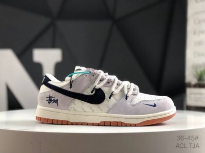 Real Label With Half Size Nike Sb Dunk Low Low-Top Casual Sneakers With Custom S