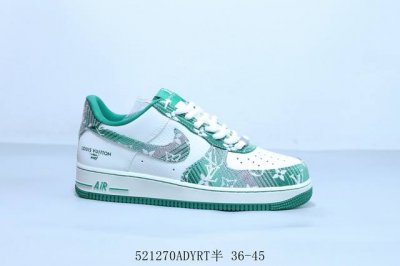 Nike Air Force 1 Af1 Nike Low-Top Air Force One Casual Sneakers Lv Joint Sc9207-