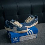 Core Private Adidas Forum 84 Low Cl Clover Low Top Classic Velcro Retro Sneakers