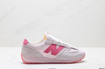 Genuine New Balance Nb 471 Series Fabric Cow Split Leather Retro Fashion Non-Sli