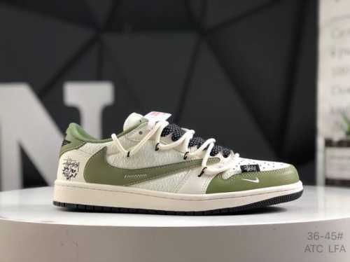 Company-Level With Half-Size Nike Air Jordan 1 Low Aj1 Joe 1 Joint Inverted Hook