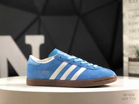 Adidas Stadt Classic Suede Thin-Soled Sports Sneakers T-Toe Shoes Leather And Su - Click Image to Close