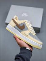 Long-Term Promotional Model Nike Air Force 1 Beige White Air Force 1, Authentic