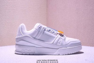 Genuine Brand New Lv Louis Vuitton Trainer Sneaker Low Casual Sports Culture All