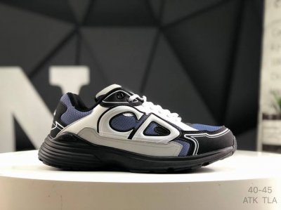 Dior Lightweight And Comfortable Mesh Fabric With Cd Logo Lace-Up Sneakers G8513