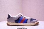Genuine Label Gucci Distressed Screener Sneaker Nostalgic Version Original Old G