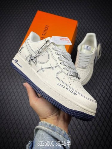 C Company-Grade Nike Air Force 1 '07 Lv8 With Original Last And Original Cardboa