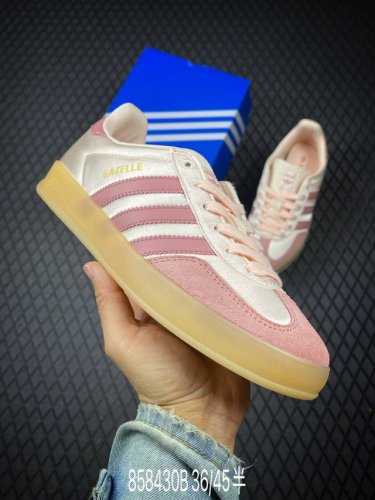 B Company-Grade Adidas Originals Gazelle Indoor Three-Leaf Clover Casual Anti-Sl