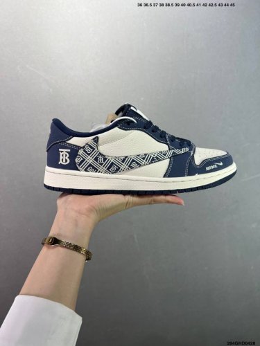 Company-Level Fragment X Travis Scott X Dior Air Jordan 1 Low Three-Party Joint