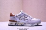 Italian Luxury Shoe Brand Premiata Lander Trainers Lanno Series Low-Top Retro Ve