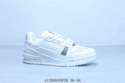 Lv Louis Vuitton Trainer Sneaker Low Casual Sports Culture All-Match Basketball