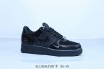 Nike Air Force 1 Af1 Nike Low-Top Air Force One Casual Sneakers Black Snake Patt
