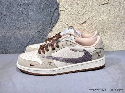 Travis Scott X Fragment Design X Air Jordan 1 Low Og Sp Aj1 Joe 1 Low Top Cultur