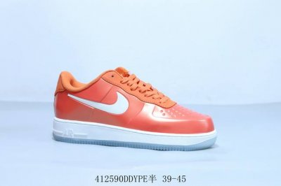 Nike Air Force 1 Af1 Nike Low-Top Air Force One Casual Skateboard Shoes Orange A