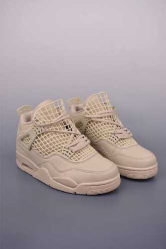 air Jordan 4 Retro Jordan Fourth Generation Net Replica Grid Yellow Pure Orig