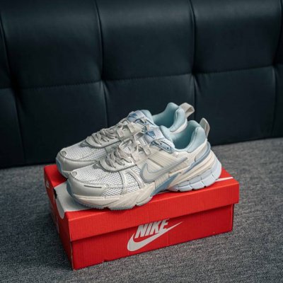 Core Private Nike V2K Run Shock-Absorbing And Non-Slip Retro Low-Top Running Sho